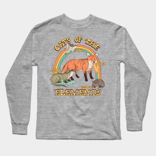 Cats Of The Elements Long Sleeve T-Shirt